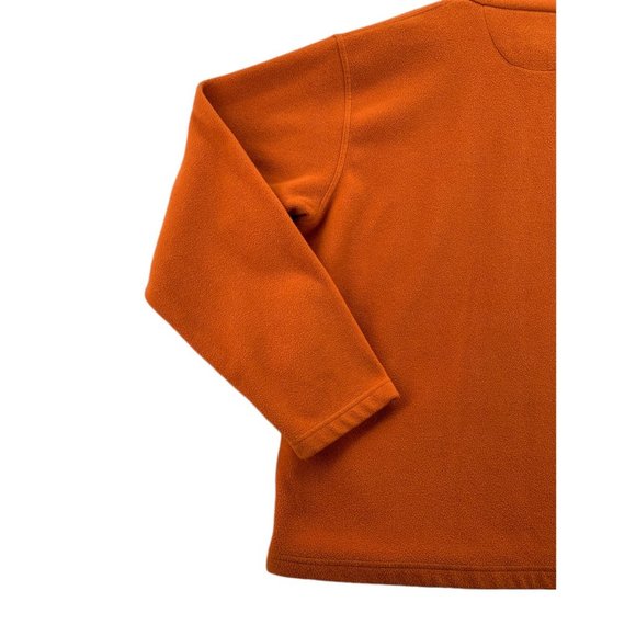 DUCK HEAD Shirt Men's Long Sleeve 1/4 Zip Sweatshirt Orange Size Extra Large - Picture 3 of 12